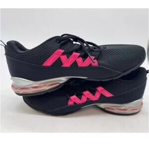 PUMA WOMENS RIAZE PROWL POP RUNNING SHOES SNEAKERS BLACK PINK BLUE SIZE 6.5